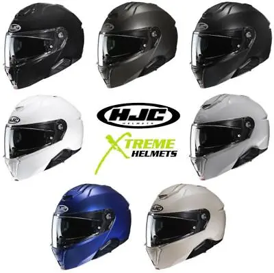HJC I91 Helmet Flip Up Modular Inner Shield Pinlock Ready DOT ECE XS-2XL • $254.99
