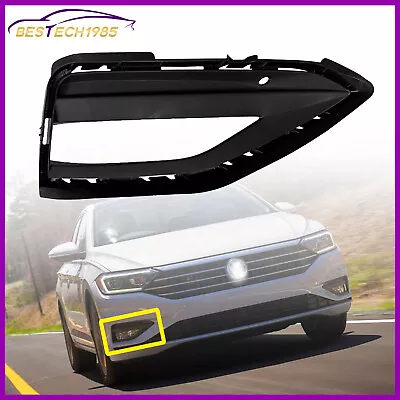 RIGHT Front Bumper Lower Grille Grill Cover Black For VW Jetta 2019 2020 2021 • $16.06
