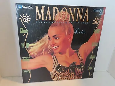 Madonna - Blond Ambition Tour Laserdisc 1990 Rare Concert Tour Live • $29.99