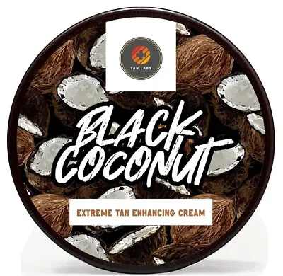 £24 • Buy Tan Labs Black Coconut Tan Accelerator Tanning Sunbed Cream 200ml Large