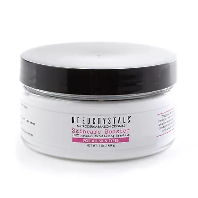 NeedCrystals Microdermabrasion Crystals 1 Lb. / 454 G. DIY Natural Face Scrub • $24.99