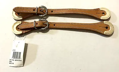 New Men's USA Made Cowboy Spur Straps Western Horse W/ Rawhide Buttons Leather • $27.99