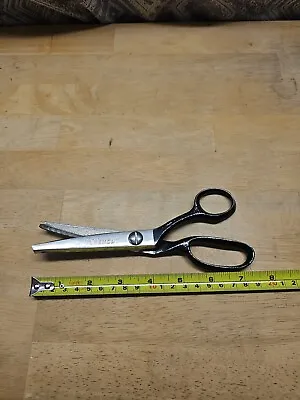 Vintage Deluxe Kleencut Pinking Shears 7.5 Inches Scissors (AA7) • $8.89