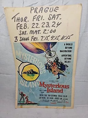 Mysterious Island Movie Poster 1961 - 22  X 14  (D5) • $13.97
