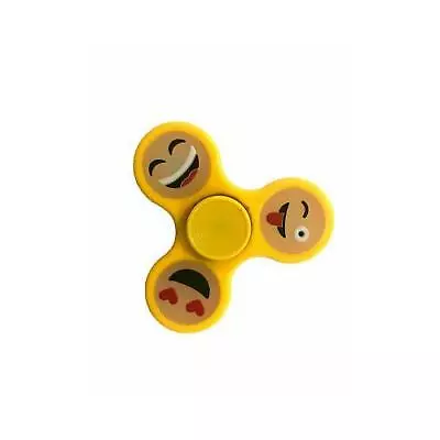 Fidget Finger Spinner Hand Focus Spin EDC Bearing Stress Toy GLOW IN DARK Emoji • £3.16