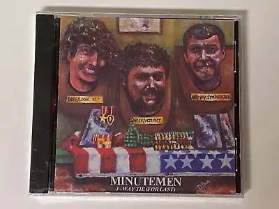 MINUTEMEN 3 Way Tie For Last CD SST Records NEW SEALED • $19.99