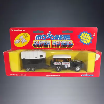 $59.75 • Buy Vintage Majorette Super Movers Toyota+horse Trailer Olympic Jumping Vehicle 3052