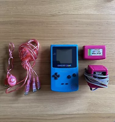 *Immaculate* Nintendo Game Boy Color Handheld System - Teal • £76.99