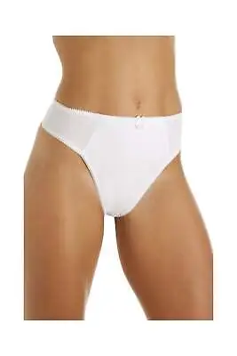 Camille Women's Control Thong Micro Fibre Nylon Medium Support Panties Pack Of 2 • £13.99