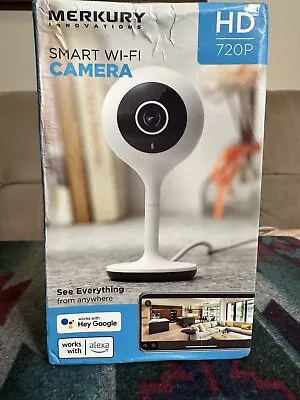 Merkury Innovations Indoor Smart Security Camera 720P Wi-Fi Camera New Open Box • $25