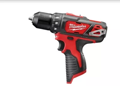 Milwaukee 2407-20 M12 12V Lithium-Ion Cordless 3/8 In. Drill/Driver (TOOL ONLY) • $44.95