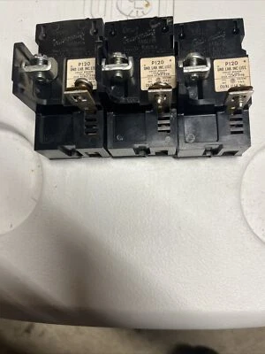 $23.99 • Buy Pushmatic P120 Circuit Breaker | Type P120 | 20 Amp | 1 Pole | 120/240 VAC (3ct)