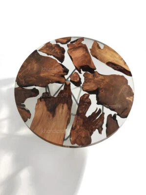 Acacia Wood Table Coffee Table Top Epoxy Resin Custom Order Size 12 X 60 • $135.58
