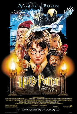 Harry Potter And The Sorcerer's Stone - Movie Poster (Regular) (27  X 40 ) • $15.99