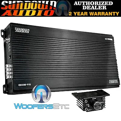 Sundown Audio Sia-8000d Monoblock 8000w Rms Competition Subwoofers Amplifier New • $1119.99