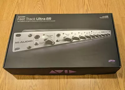 M-Audio Fast Track Ultra 8R USB Audio Interface 8 Channel Preamp NEW IN BOX! • $10