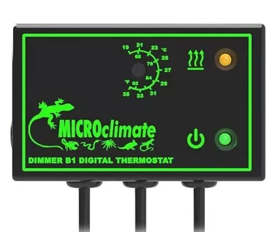 £48.99 • Buy Microclimate B1 Dimming Thermostat Vivarium Dimmer Stat Snake Lizard Dimmer