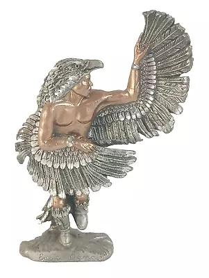 Vintage 1990 EAGLE DANCER MASTERWORKS FINE PEWTER FIGURINE - Native American • $39.99