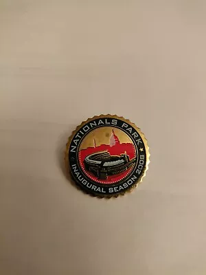 Nationals Park Inaugural Season 2008 Pin Excellent Displayed Only Condition • $9.99