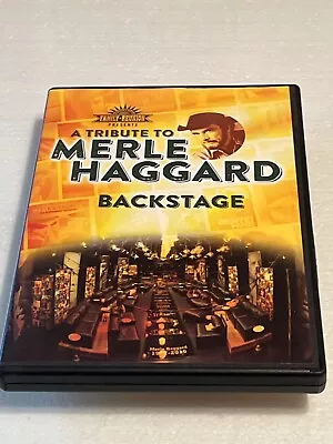 Tribute To Merle Haggard: Backstage DVD Country's Family Reunion • $7.99