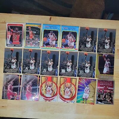 Lot Of 306 MICHAEL JORDAN CARDS FROM 1988-2000 WELL OVER 1300.00 VALUE NM/M • $305