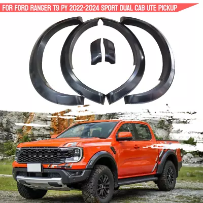 Slim Fender Flares For Ford Ranger T9 PY 2022-2024 Sport Dual Cab Ute Pickup • $239.99