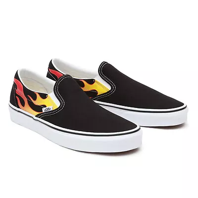 VANS Classic Slip On Flame/Black • £39.99