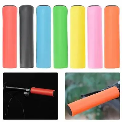 2PC Bicycle Handle Bar Cover Soft Foam Sponge Grips Anti-Silp N Cover B5E2 • £2.09