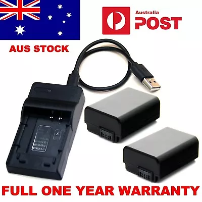 $20.88 • Buy Battery / USB Charger For Sony Alpha A3000 A5000 A5100 A6000 A6100 A6300 A6400 
