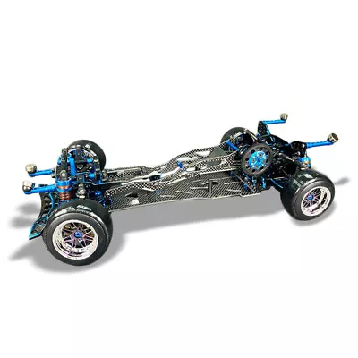 3Racing 1/10 AUPER D5 Blue High Grading Midship Edition 2WD Drift RC Car Kit • $934.13