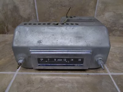 $80 • Buy Vintage Delco AM Tube Radio Chevy Chevrolet GMC - Untested