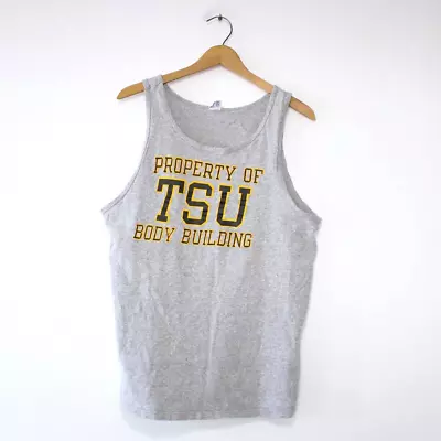 Vintage Texas Southern University Tigers Bodybuilding Tank Top XL • $33.60