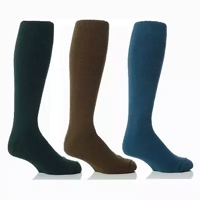 Men's Wellington Winter Long Boot Thermal Boy's Wellie Liner Stretchable Socks • £2.49