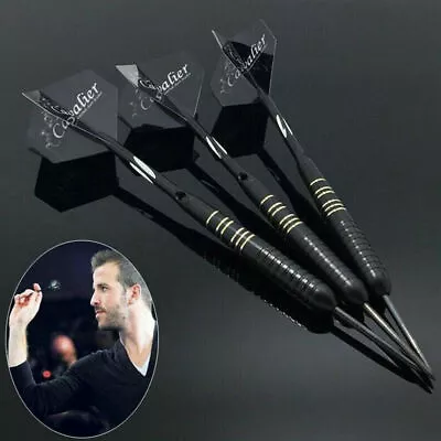 3Pcs Professional Competition Tungsten Steel Needle Tip Darts Set With Case 23g • $10.99