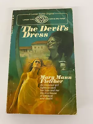 The Devil S Dress By Mary Mann Fletcher A Magnum Gothic Original EasyEye PB 1972 • $4.57