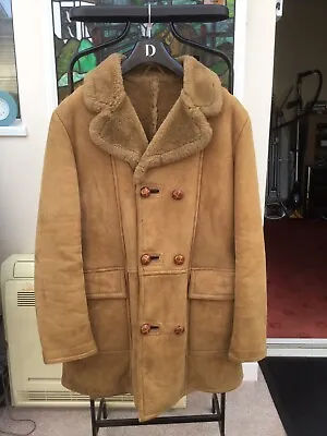 £80 • Buy Genuine Vintage Sheepskin Coat (M/L)