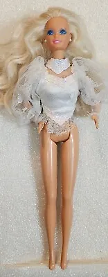 1989 WEDDING FANTASY BARBIE  Mattel The Ultimate Wedding Dream Incomplete C355G  • $15.12