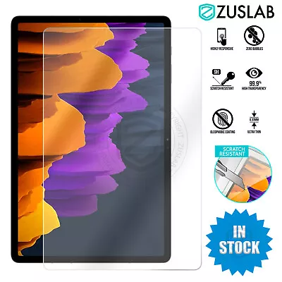 For Samsung Galaxy Tab S7 11  S7 FE Plus 12.4  Tempered Glass Screen Protector • $10.95