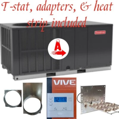 Goodman 5 Ton 13.4 SEER2 Package Air Conditioner (Multi-Position