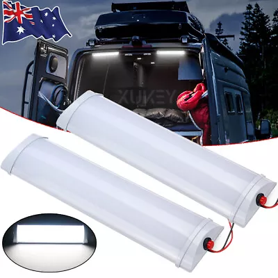 72 LED 12V ON/OFF Switch Interior Light Strip Bar 12 VOLT Car Caravan Van Bus UK • $18.99