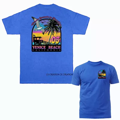 Classic Sunsets In Paradise Venice Beach California Los Angeles Graphic T-shirt • $14.88