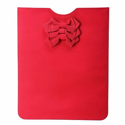 £52.15 • Buy Red Valentino Women's Red Bow Decorated Pouch Ipad Case 8x10
