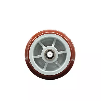 SCC - 6  Poly On Polyolefin Wheel Only W/Ball Bearing - 1/2  Bore - 750 Lbs Cpty • $25.88