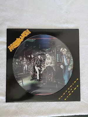 Marillion Clutching At Straws Picture Disc OOP Unplayed • £29.99