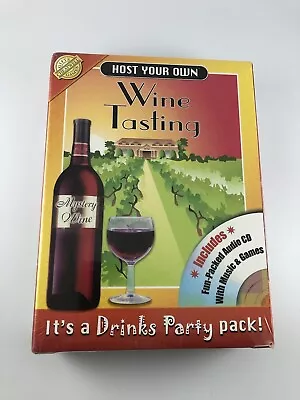 $9.80 • Buy Cheatwell Host Your Own Wine Tasting Party Kit Game Drinks Party New Sealed Box