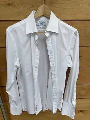 £8 • Buy Charles Tyrwhitt Shirt Double Cuff 15.5 Slim White