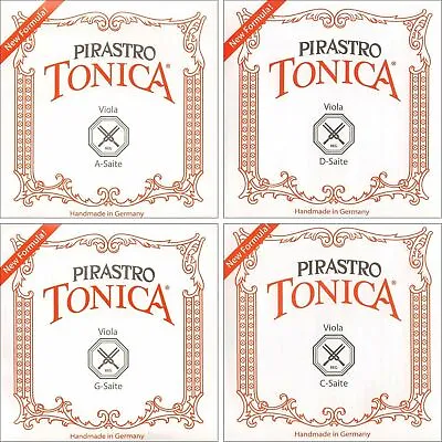Pirastro Tonica Viola String Set Full Size -  Medium Tension  Fits 15  - 16 1/2  • $83