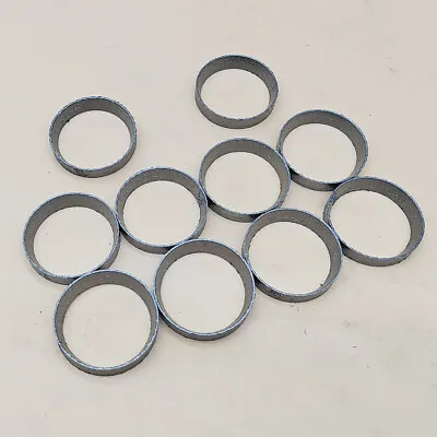 10 Pack Exhaust Tapered Crush Gaskets Seals For Harley-Davidson Evo & Twin Cam • $15.49