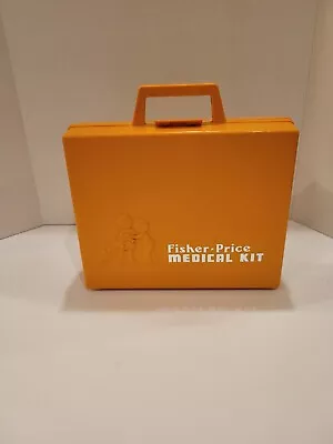 Vintage 1977 Fisher - Price Medical Kit 1187 Doctor Nurse Kit In Case Complete • $30