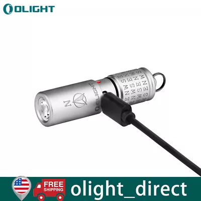 Olight I1R 2 PRO Rechargeable Keychain Flashlight EDC Type-C USB Cable Slim Mini • $21.99